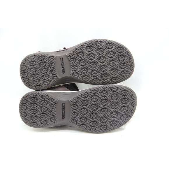 Merrell Tideriser Luna Sandals Womens 7 Brown Hiking Camping Strap Open Toe - Picture 6 of 7